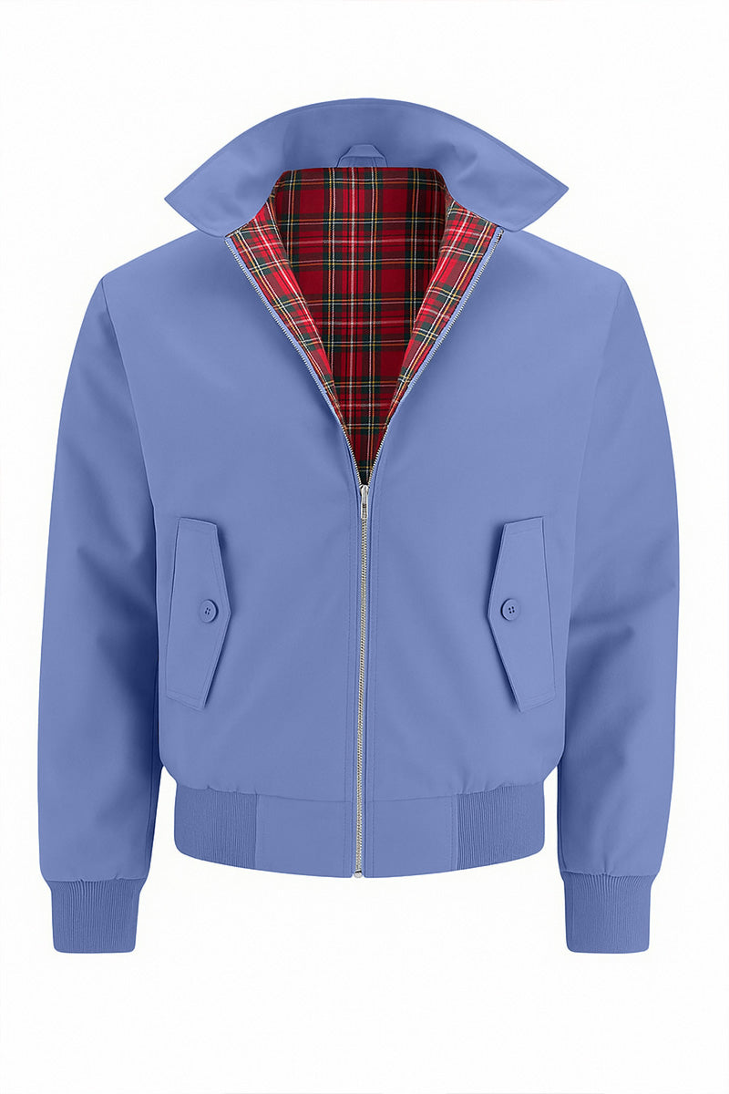 Varga | Harrington Jacket with Plaid Lining
