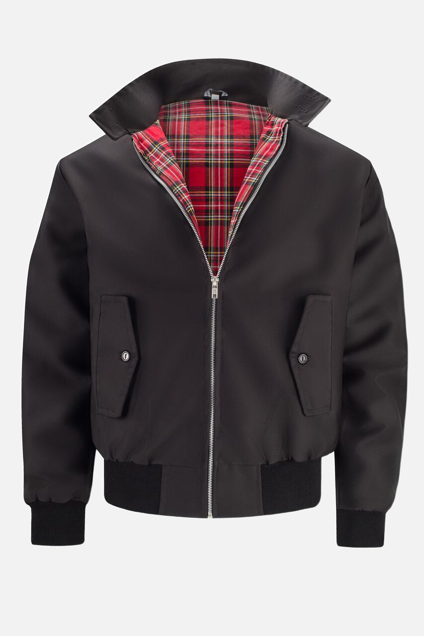 Varga | Blouson Harrington à doublure à carreaux