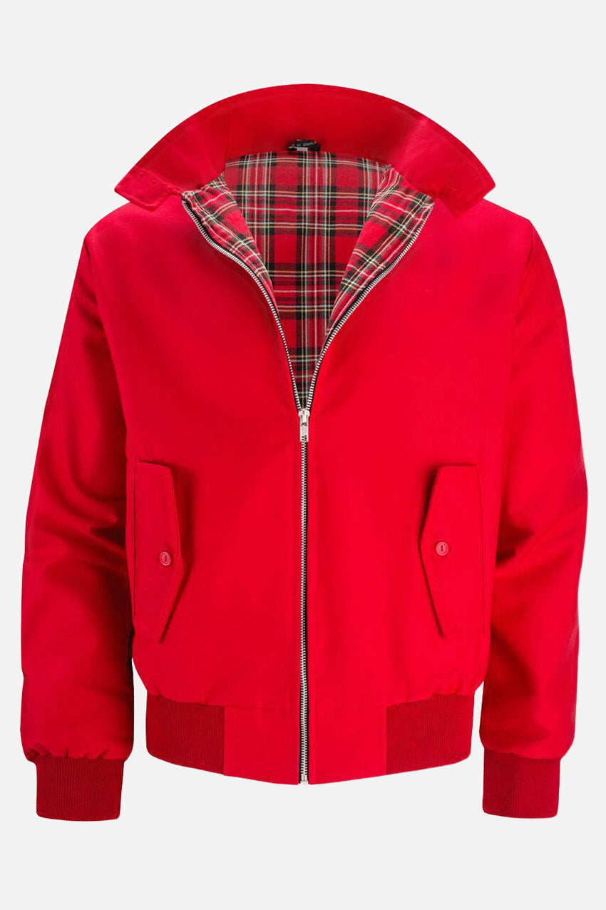 Varga | Blouson Harrington à doublure à carreaux
