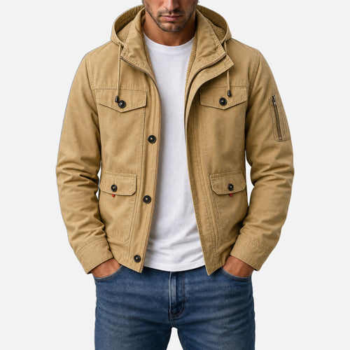 Varga | Veste à capuche | photo d'ouverture gris