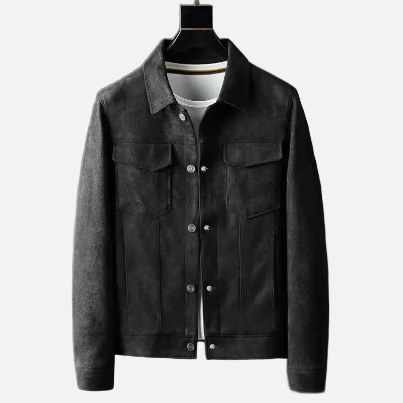 Varga | Elegant Faux-Leather Jacket