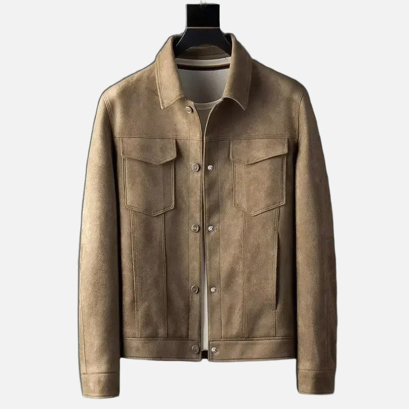 Varga | Elegant Faux-Leather Jacket