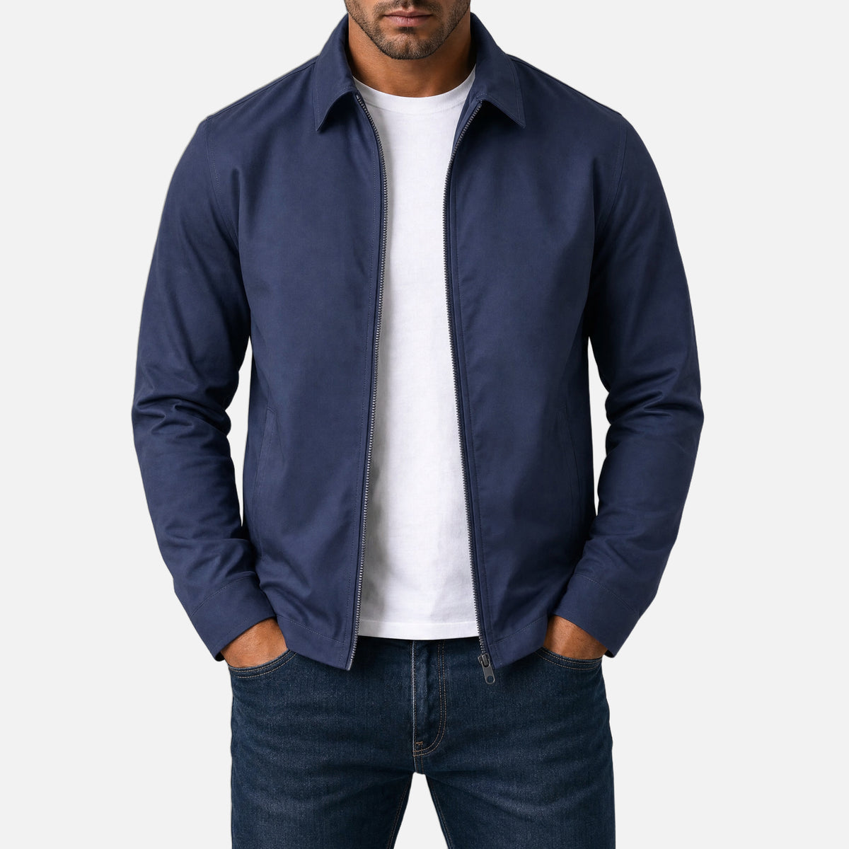 Varga | Veste casual légère | photo d'ouverture gris