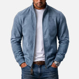 Varga | Suede Bomber Jacket